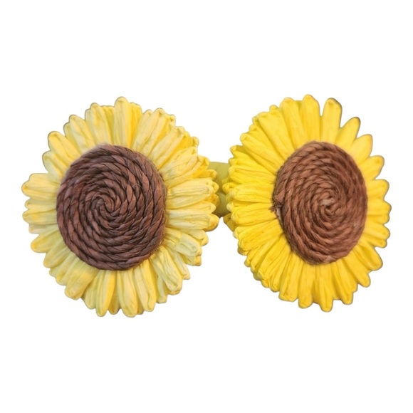 Hobby Lobby Sunflower Napkin Rings - Set of 4 - Picture 6 of 9
